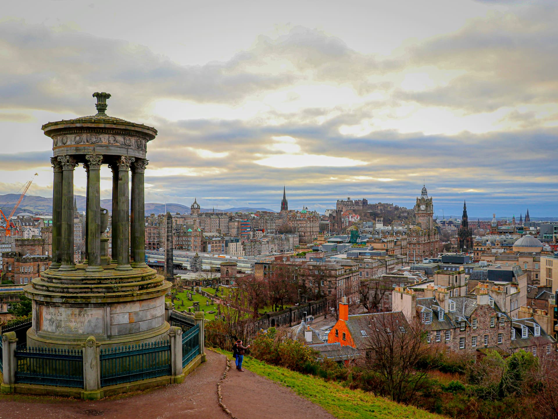 Edinburgh skyline from Calton Hill