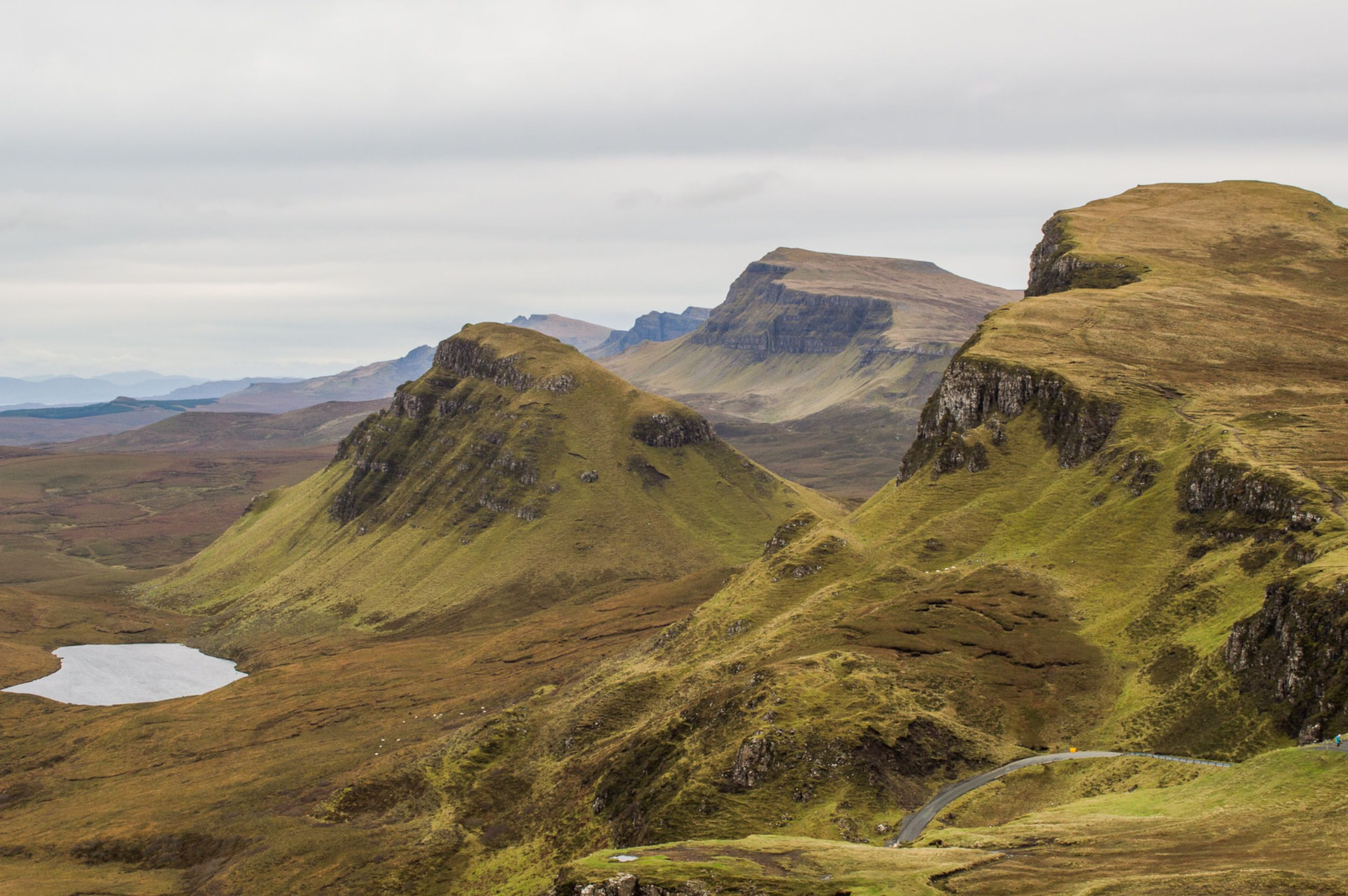 The Quiraing on the Isle of Skye